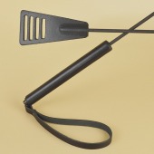 Черный кожаный стек «Сириус» - 60 см. - Sitabella - купить с доставкой в Долгопрудном