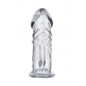 Прозрачная насадка на пенис Uco - 13 см. - A-toys - в Долгопрудном купить с доставкой