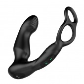 Черный двухмоторный массажер простаты Nexus Simul8 Wave Edition - Nexus Range - в Долгопрудном купить с доставкой