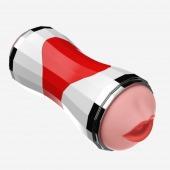 Двусторонний мастурбатор в колбе Power Grip Cup - вагина и ротик - Boys of Toys - в Долгопрудном купить с доставкой