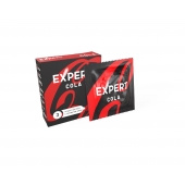 Презервативы с ароматом колы Expert Cola - 3 шт. - Expert - купить с доставкой в Долгопрудном