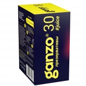 Ароматизированные презервативы Ganzo Juice - 30 шт. - Ganzo - купить с доставкой в Долгопрудном