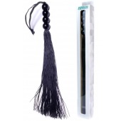 Черная силиконовая плеть - 37 см. - Boys of Toys - купить с доставкой в Долгопрудном