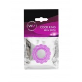 Лиловое эрекционное кольцо с 2 рядами стимулирующих шариков - Erowoman-Eroman - в Долгопрудном купить с доставкой