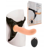 Женский вибрострапон со съемной насадкой и пультом ДУ - Erokay - купить с доставкой в Долгопрудном