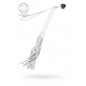 Белая кожаная плеть - 50 см. - Pecado - купить с доставкой в Долгопрудном