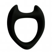 Черное эрекционное кольцо с рожками Wooomy Toro M - Adrien Lastic - в Долгопрудном купить с доставкой