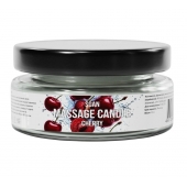 Массажная свеча «Спелая вишня» - 50 мл. - SGAN - купить с доставкой в Долгопрудном