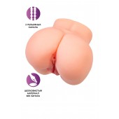 Реалистичный мастурбатор в форме попки с двумя любовными входами - No Name - в Долгопрудном купить с доставкой