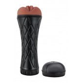 Коричневый мастурбатор-вагина Marly - Dream Toys - в Долгопрудном купить с доставкой