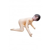 Телесная надувная секс-кукла в позиции догги-стайл - NMC - в Долгопрудном купить с доставкой