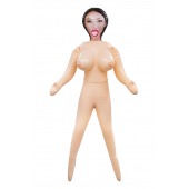 Телесная надувная секс-кукла с пышным бюстом - NMC - в Долгопрудном купить с доставкой