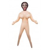 Телесная надувная секс-кукла с 3 любовными отверстиями - NMC - в Долгопрудном купить с доставкой