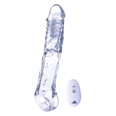 Прозрачная насадка-удлинитель Length Enhancer With Bullet с подхватом - 22,3 см. - NMC - в Долгопрудном купить с доставкой