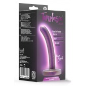Фиолетовая насадка с гладкой поверхностью Surrender 4.75 Inch Beginner Pegging Dildo - 12 см. - Blush Novelties - купить с доставкой в Долгопрудном