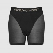 Трусики-шорты для фиксации насадок Strap-on-me Harness Lingerie Halo - size M - Strap-on-me - купить с доставкой в Долгопрудном