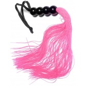 Розовая силиконовая плеть - 35,5 см. - Boys of Toys - купить с доставкой в Долгопрудном