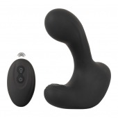 Черная анальная вибропробка с функцией расширения RC Butt Plug with 3 functions - Orion - в Долгопрудном купить с доставкой