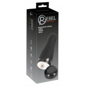 Черный вибромастурбатор с подогревом Masturbator with 3 Functions - Orion - в Долгопрудном купить с доставкой