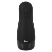 Черный вибромастурбатор с подогревом Masturbator with 3 Functions - Orion - в Долгопрудном купить с доставкой