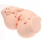 Телесный мастурбатор-полуторс Barbie - Naked Factory - в Долгопрудном купить с доставкой