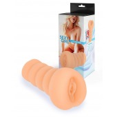 Телесный мастурбатор в виде вагины с узким входом - Sexy Girl - в Долгопрудном купить с доставкой