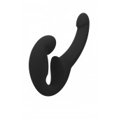 Черный безремневой страпон Share Lite - Fun Factory - купить с доставкой в Долгопрудном