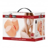 Телесный мастурбатор Liora с 2 любовными тоннелями - Baile - в Долгопрудном купить с доставкой