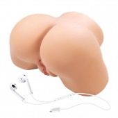 Телесный мастурбатор Olivia с 2 любовными отверстиями - Baile - в Долгопрудном купить с доставкой