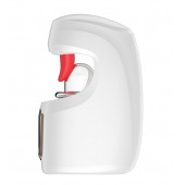 Белый мастурбатор с язычком и возвратно-поступательными движениями - Secwell - в Долгопрудном купить с доставкой