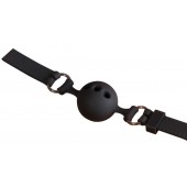 Малый силиконовый кляп-шар на ремешках - Orion - купить с доставкой в Долгопрудном