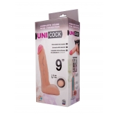 Фаллическая насадка Харнесс UNICOCK 9  - 24 см. - LOVETOY (А-Полимер) - купить с доставкой в Долгопрудном