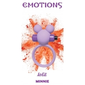 Сиреневое эрекционное виброколечко Emotions Minnie - Lola Games - в Долгопрудном купить с доставкой