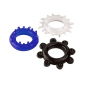 Набор из 3 разноцветных эрекционных колец - A-toys - в Долгопрудном купить с доставкой