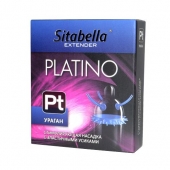 Стимулирующая насадка с усиками и шипиками Platino  Ураган - Sitabella - купить с доставкой в Долгопрудном
