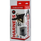Насадка-фаллоимитатор на кожаных трусиках Harness Ultra Realistic 6,5  - 18,5 см. - LOVETOY (А-Полимер) - купить с доставкой в Долгопрудном