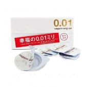 Супер тонкие презервативы Sagami Original 0.01 - 5 шт. - Sagami - купить с доставкой в Долгопрудном