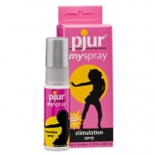 Возбуждающий женский спрей pjur MYSPRAY - 20 мл. - Pjur - купить с доставкой в Долгопрудном