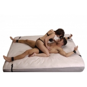 Бондаж для фиксации на кровати Frisky Bedroom Restraint Kit - XR Brands - купить с доставкой в Долгопрудном
