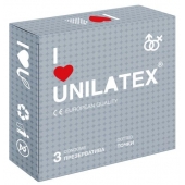 Презервативы с точками Unilatex Dotted - 3 шт. - Unilatex - купить с доставкой в Долгопрудном