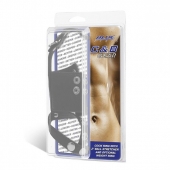 Кольцо на член и мошонку Cock Ring With 2  Ball Stretcher And Optional Weight Ring - BlueLine - в Долгопрудном купить с доставкой