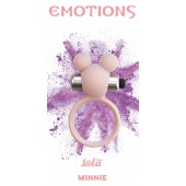 Розовое эрекционное виброколечко Emotions Minnie Light pink - Lola Games - в Долгопрудном купить с доставкой