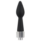 Чёрная анальная насадка для душа Anal Douche Rear Splash - Orion - купить с доставкой в Долгопрудном