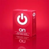 Супертонкие презервативы ON) Super Thin - 3 шт. - ON) - купить с доставкой в Долгопрудном