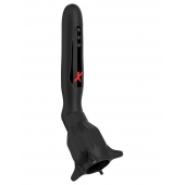Чёрный вибростимулятор для головки члена с эффектом всасывания Vibrating Roto-Sucker - Pipedream - в Долгопрудном купить с доставкой