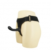 Страпон с изогнутой головкой Ultra Harness Curvy Dildo - 15,8 см. - Baile - купить с доставкой в Долгопрудном