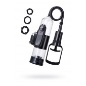 Вакуумная помпа A-toys с вибропулей и эрекционными кольцами - A-toys - в Долгопрудном купить с доставкой