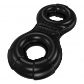 Чёрное эрекционное виброкольцо Eight - Bathmate - в Долгопрудном купить с доставкой