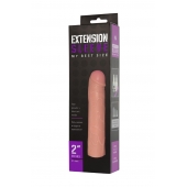 Насадка-удлинитель Extension sleeve телесного цвета - 18,5 см. - Sitabella - в Долгопрудном купить с доставкой
