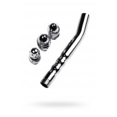 Металлический анальный душ с тремя насадками - ToyFa - купить с доставкой в Долгопрудном